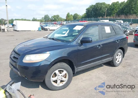 2008 Hyundai Santa Fe Gls z USA, uszkodzony, nr VIN 5NMSG13D48H224618